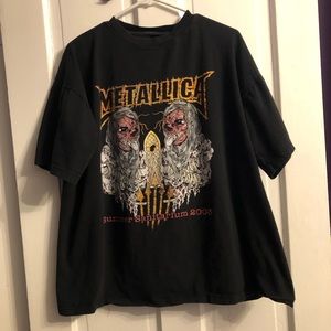 Almost Vintage Metallica Summer Sanitarium Tour Shirt 2003